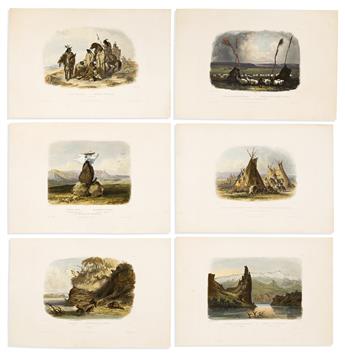 (NORTH AMERICAN ETHNOGRAPHY AND WESTERN TRAVEL.) Karl Bodmer; and Prince Maximilian zu Wied-Neuwied.